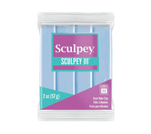Light Gray Sculpey III Modelling Clay, 57g, Sky Blue Modelling Clay