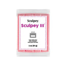 Sculpey III Modelling Clay, 1Lb/ 454g, Hibiscus (Crimson Pink)