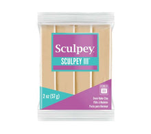 Tan Sculpey III Modelling Clay, 57g, Tan Modelling Clay