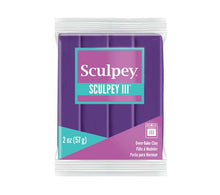 Dark Slate Blue Sculpey III Modelling Clay, 57g, Purple Modelling Clay