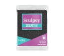 Dark Slate Gray Sculpey III Modelling Clay, 57g, Black Glitter Modelling Clay