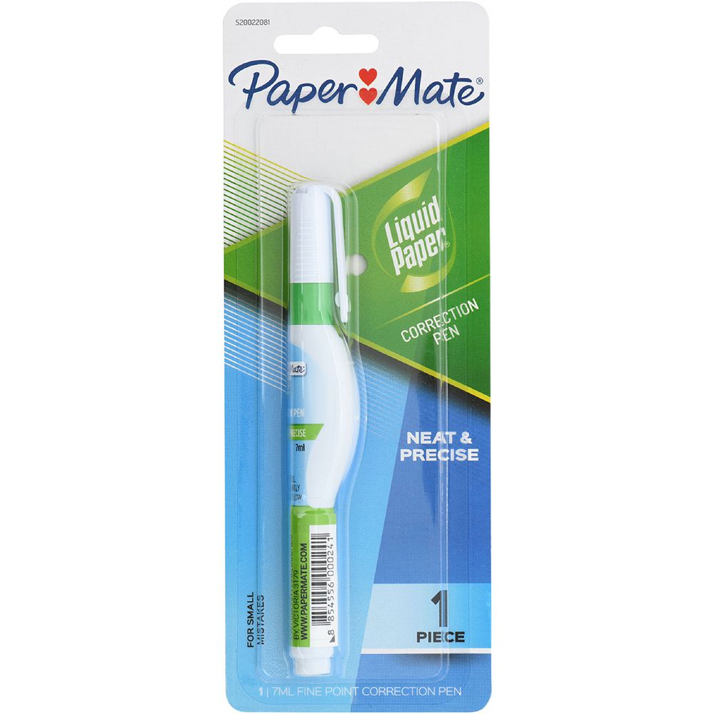 Lavender Liquid Paper Correction Pen 7ml Correction