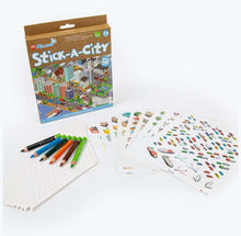 White Smoke Micador Stick-A-City Activity Pack Easter