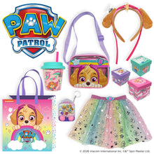 Paw Patrol Skye accessory showbag set with crossbody purse, bottle, headband and cubes