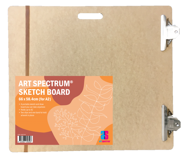 Tan Art Spectrum Sketch Board Easel, 66 X 58.4cm (For A2) Easels
