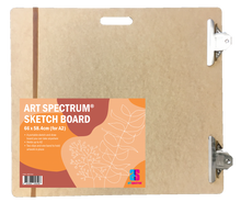 Tan Art Spectrum Sketch Board Easel, 66 X 58.4cm (For A2) Easels