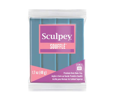Slate Gray Sculpey Souffle Modelling Clay, 1.7oz/ 48g, Bluestone Modelling Clay