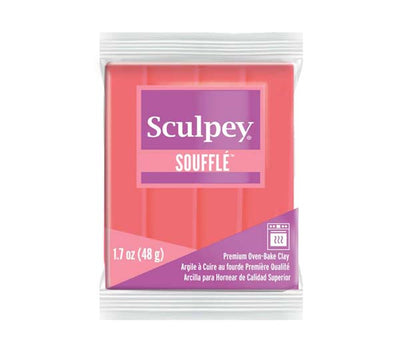 Light Coral Sculpey Souffle Modelling Clay, 1.7oz/ 48g, Mandarin Modelling Clay