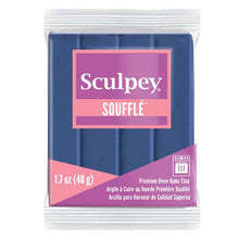 Dark Slate Blue Sculpey Souffle Modelling Clay, 1.7oz/ 48g, Midnight Blue Modelling Clay