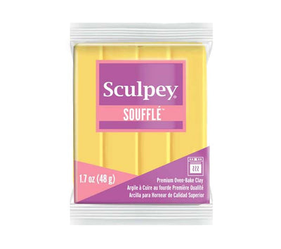 Light Goldenrod Sculpey Souffle Modelling Clay, 1.7oz/ 48g, Canary Modelling Clay