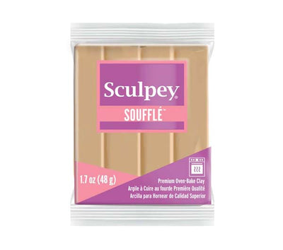Tan Sculpey Souffle Modelling Clay, 1.7oz/ 48g, Latte Modelling Clay