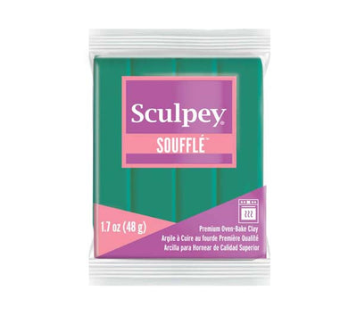 Sea Green Sculpey Souffle Modelling Clay, 1.7oz/ 48g, Jade Modelling Clay