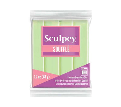 Light Gray Sculpey Souffle Modelling Clay, 1.7oz/ 48g, Pistachio Modelling Clay