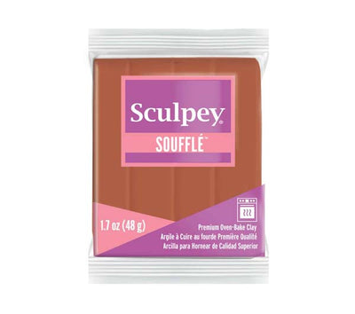 Sienna Sculpey Souffle Modelling Clay, 1.7oz/ 48g, Cinnamon Modelling Clay