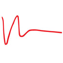 White Smoke Posca PC1M  Extra Fine Bullet Tip Paint Marker, Red Paint Markers