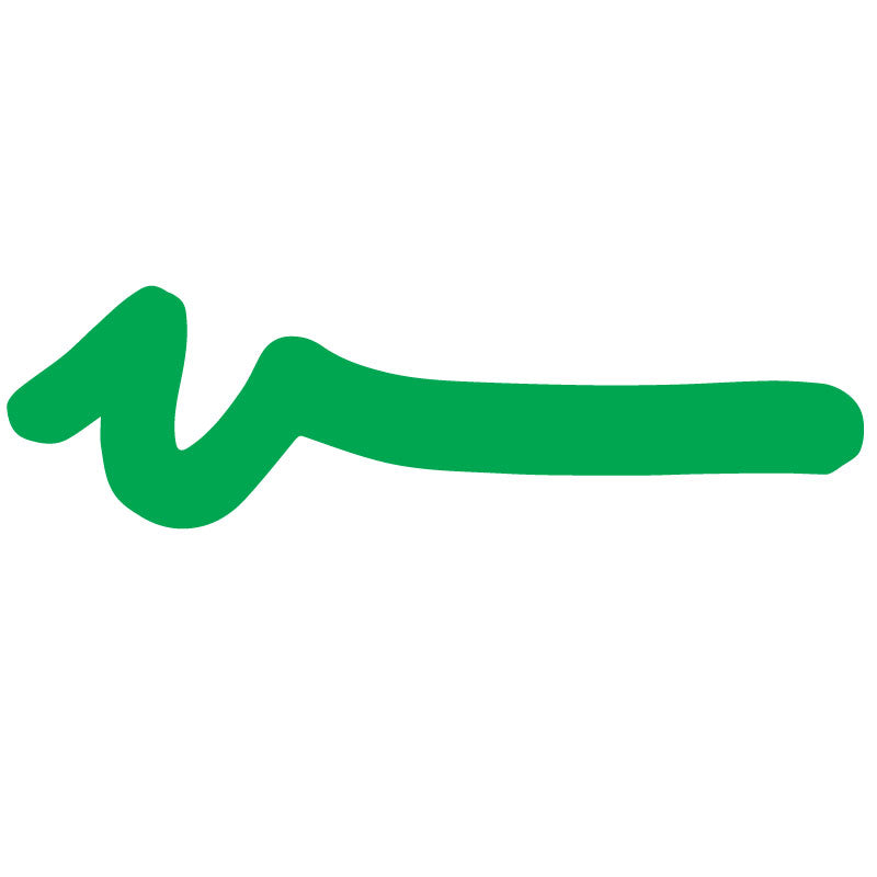White Smoke Posca PC 7M Bold Bullet Tip Paint Marker, Green Paint Markers