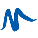 White Smoke Posca PCF 350 Flexible Brush Tip Paint Marker, Blue Paint Markers