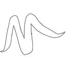 White Smoke Posca PCF 350 Flexible Brush Tip Paint Marker, White Paint Markers