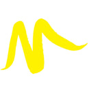 White Smoke Posca PCF 350 Flexible Brush Tip Paint Marker, Yellow Paint Markers