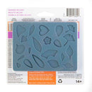 Slate Gray Sculpey Bakeable Silicone Mold, Flowers Resin Moulds