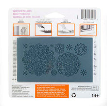 Dark Slate Gray Sculpey Bakeable Silicone Mold, Mandala Resin Moulds
