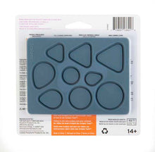 Slate Gray Sculpey Flexible Push Mould Bezel Shape Resin Moulds