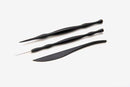 White Smoke Sculpey Clay Tool Starter Set, 3Pcs Modelling Tools & Accessories