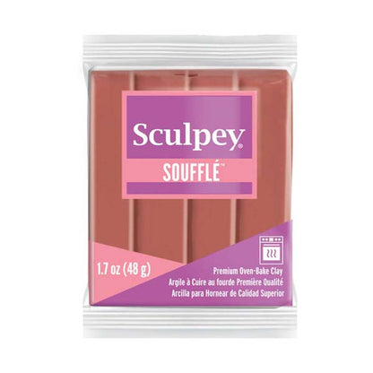Sienna Sculpey Souffle Modelling Clay, 1.7oz/ 48g, Sedona Modelling Clay