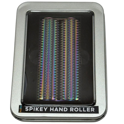 Dark Slate Gray Kaiko Spikey Hand Roller Oil Slick 100g High Sensory Input & 'Safe' Ouch Fidget Toys