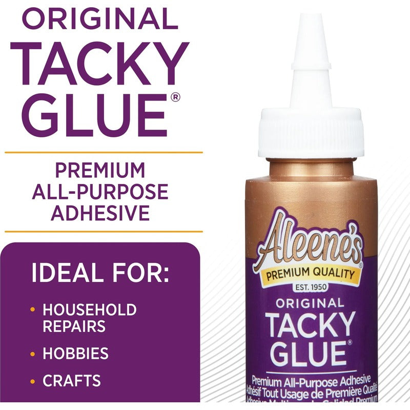 White Smoke Aleene's Original Gold Tacky Glue, 118ml Glues
