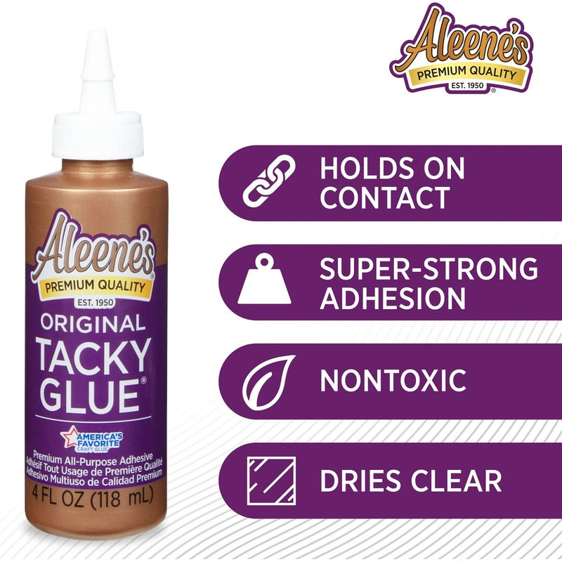 White Smoke Aleene's Original Gold Tacky Glue, 118ml Glues