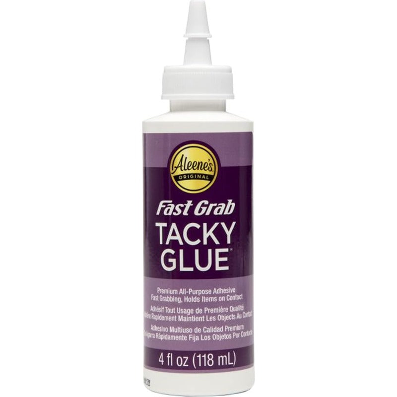 White Smoke Aleene's Fast Grab Tacky Glue, 118ml Glues