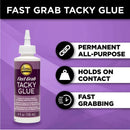 Black Aleene's Fast Grab Tacky Glue, 118ml Glues