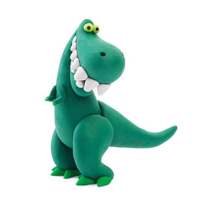 White Smoke Hey Clay Dinosaurs Medium Set (6 Cans) Playdoh & Moulding