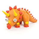 White Smoke Hey Clay Dinosaurs Medium Set (6 Cans) Playdoh & Moulding