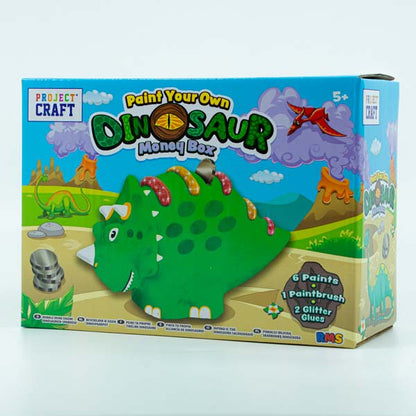 Lavender Project Craft Paint Your Own Dinosaur Money Box Kids Activities