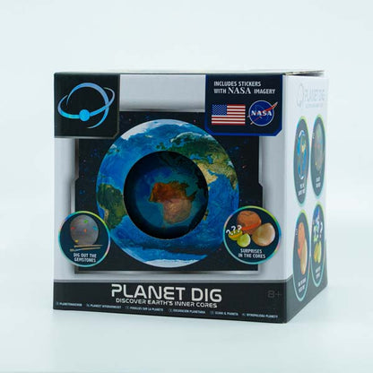 Dark Slate Gray NASA Planet Dig Kids Activities