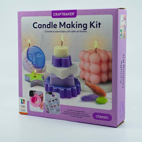 Dark Gray CraftMaker Classic Candle Making Kit Kids Activities