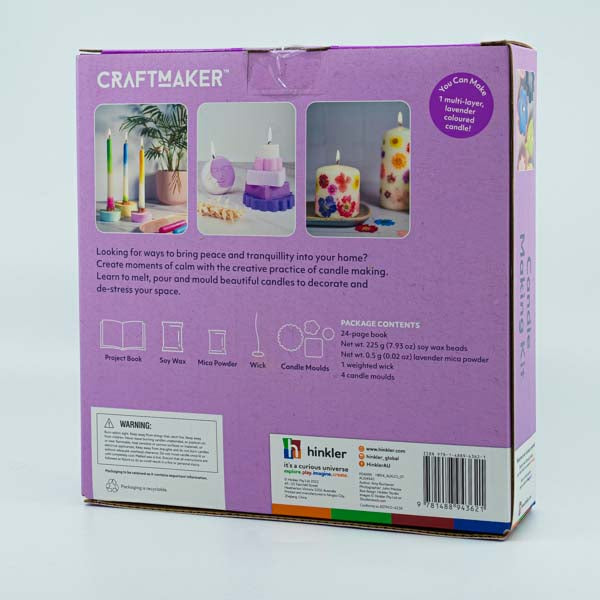 Light Slate Gray CraftMaker Classic Candle Making Kit Kids Activities