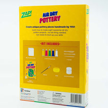 Dark Goldenrod Zap! Air Dry Pottery Kit Kids Activities