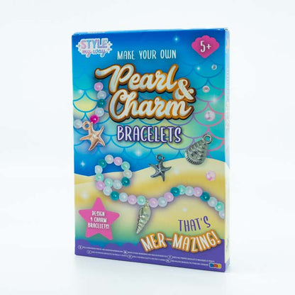 Cadet Blue Style My Way Make Your Own Pearl & Charm Bracelets Kit Kids Activities