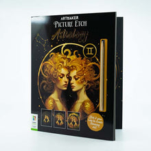 Black ArtMaker Picture Etch Astrology Kit Kids Activities