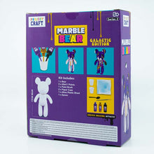 Dark Slate Blue Project Craft Marble Bear, 17cm, Galactic Edition Kids Activities