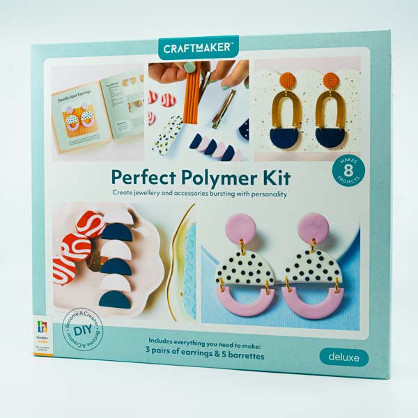 Light Gray CraftMaker Deluxe Perfect Polymer Kit Kids Activities