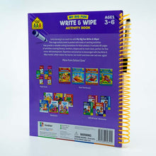 Dark Slate Blue School Zone My Big Fun Write & Wipe Activity Book Kids Activities