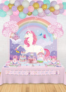 Thistle Unicorn Theme Party Tableware Bundle for 8 Kids Custom Bundle