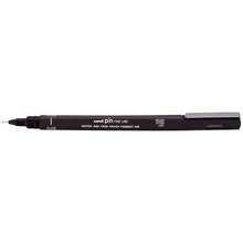 Dark Slate Gray UNI PIN Fineliner, 0.05mm, Black Ink, Pk3 Pens and Markers