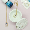 Light Gray UV Resin Bezel Frame, Gold Rectangle Resin Moulds