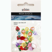 Lavender Resin Mini 3D Fruit, Multi Coloured, 20Pcs Resin Dyes, Pigments & Colours