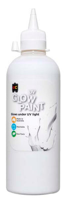Lavender EC UV Glow Paint 500ml - White Kids Paints